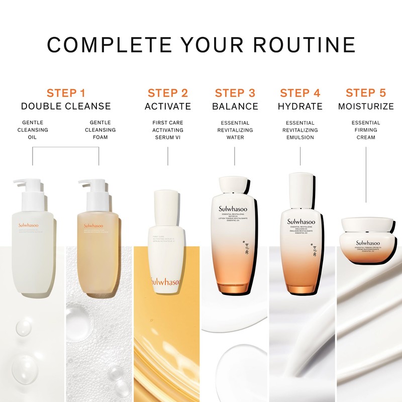 Sulwhasoo Essential Firming Cream - A hypoallergenic, whipped moisturizing cream