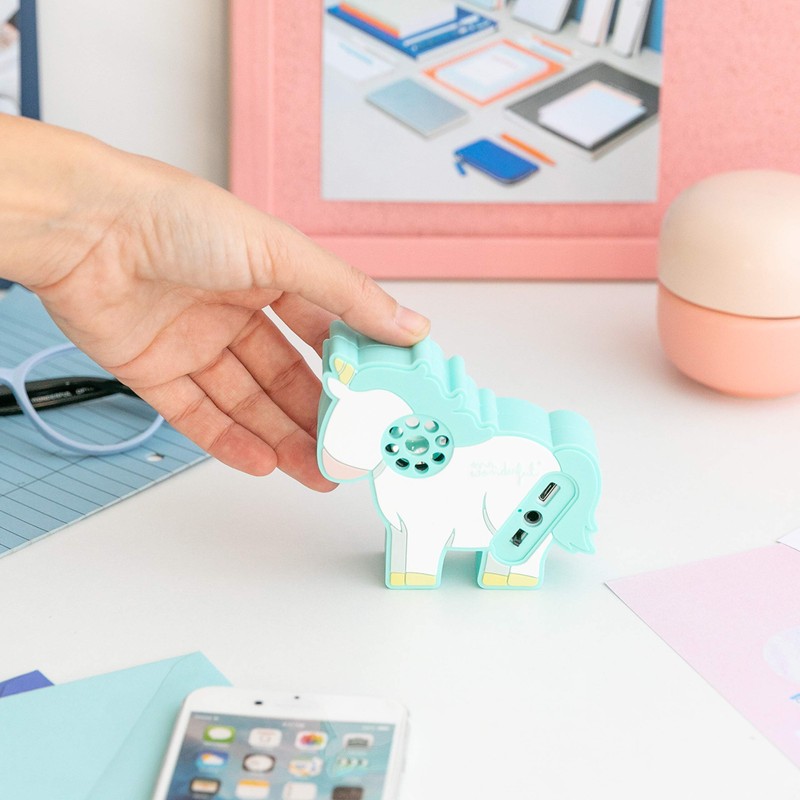 Mr.Wonderful* Bluetooth Speaker Unicorn Shape of the Brand Running Time