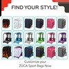 ZUCA "Blaze Black Insert Bag Sport Rolling Suitcase