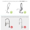 MSTJRY Commercial Sink Sprayer Pre Rinse Spray Valve with Handle