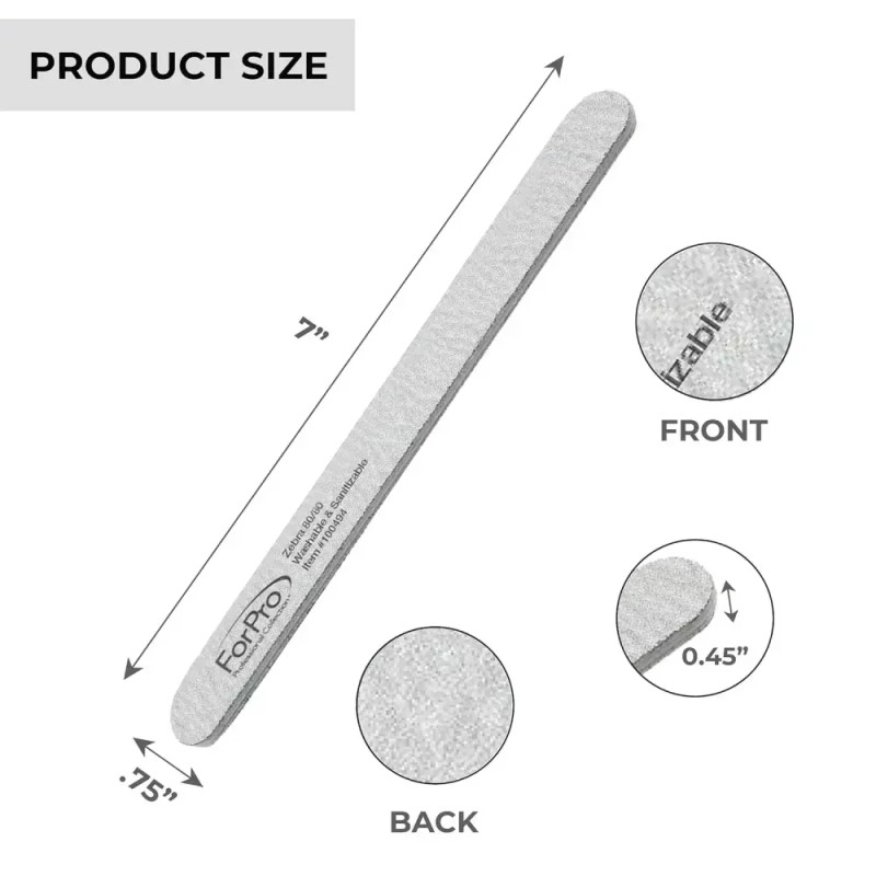 Zebra ForPro 프로페셔널 컬렉션 Zebra 폼 보드 80/80 그릿 양면