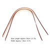 Leather Bag Handles Minimalist Durable Comfortable Replacement Leather Purse Bag