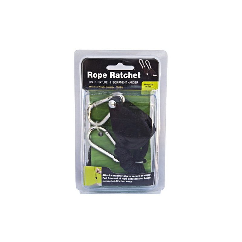 Rope Ratchet Heavy Duty Light Hanger 1/4"