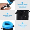PATIKIL Camera Lens Bag 8.5 x 14cm Drawstring Lens Pouch
