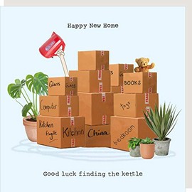 Rosie Made A Thing Happy New Home Finding The Kettle Card Humour Greeting Cards GF355