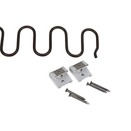 5 X ZIG ZAG CHAIR SPRINGS 25"+CLIPS+NAILS UPHOLSTERY SUPPLIES