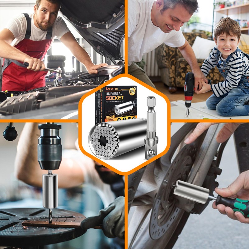 Super Universal Socket Tools Gifts for Mens Fathers Day Dad
