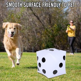 20 Inch Jumbo Inflatable Dice,Outdoor Fun Giant Inflatable for Indoor and Outdoor Broad Game, Ludo and Pool Party