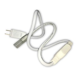 DEMASLED Power Cord for 120V SMD5050 LED Strip Light, for 164 Feet (max) Single Color Strips, Waterproof IP65, US Plug