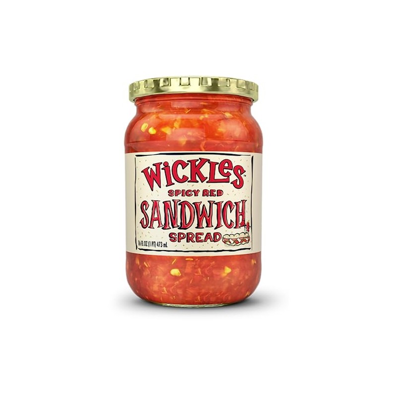 Wickles Spicy Red Sandwich Spread, 16 oz (Pack - 1)