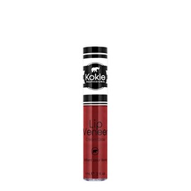 Kokie Cosmetics Lip Veneer Cream Lip Gloss, Fired Up, 0.2 Fluid Ounce