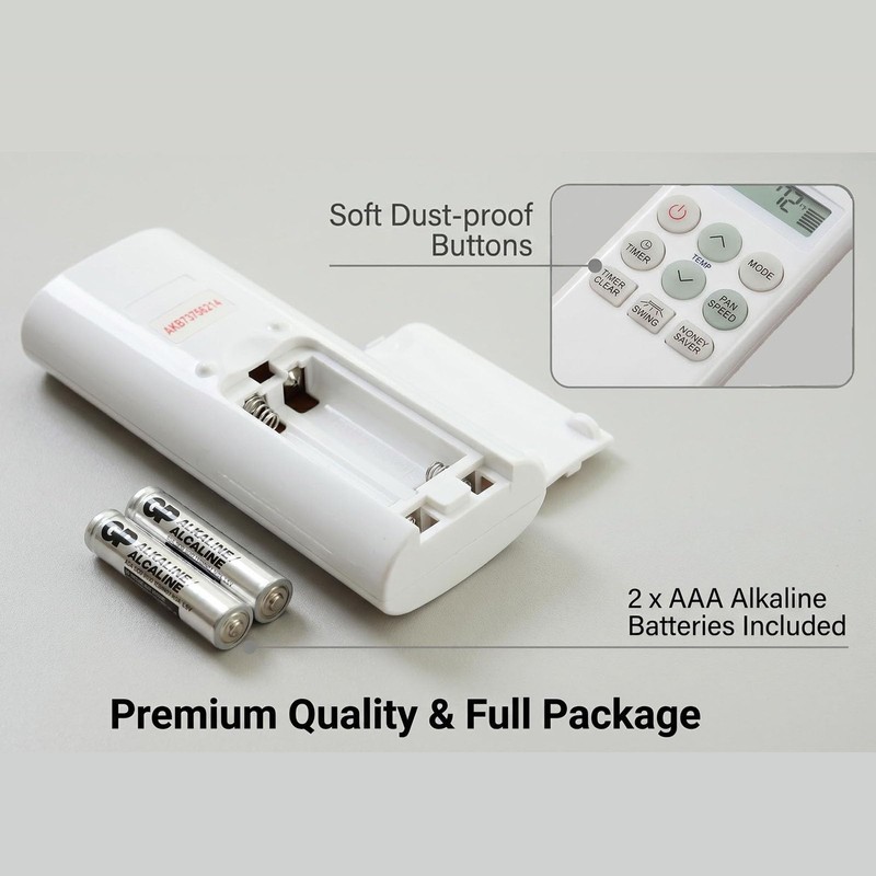 Replacement Remote Control AKB73756214 for Friedrich Air Conditioner AKB73756213 AKB73756218