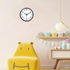 XFM Colorful Kids Wall Clocks Battery Operated 10 inch Silent