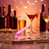 Pink Portable 4 Close 1 Bottle Opener Key Chain Key