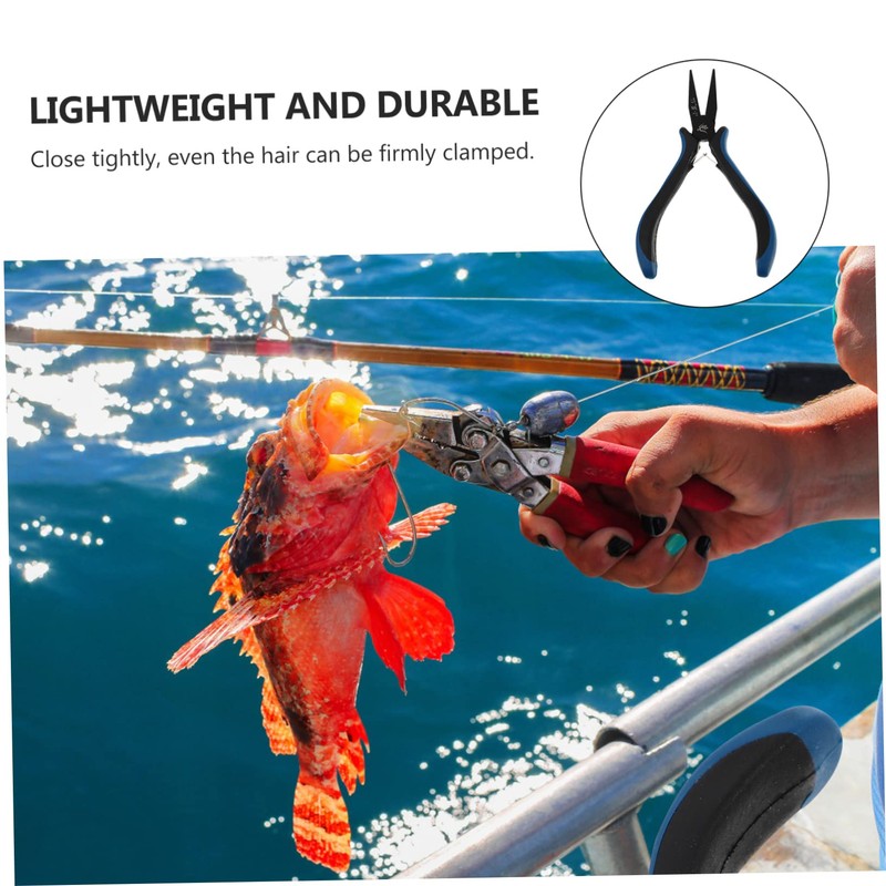 WHAMVOX 1Pc Fishing Plier Tool Durable Fishing Hook Tying Tool