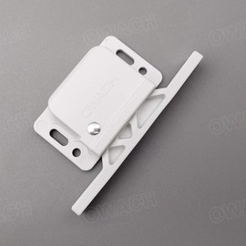 2 Pack OWACH Grabber Catch 5lbs RV Drawer Latch (CL-308) for RV Motorhome Trailer Camper Marine Boat Cabinet Door Replacement Southco C3-805 (5 Lbs, White)