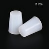 sourcing map Pack of 2 Cone Plugs 15 mm to