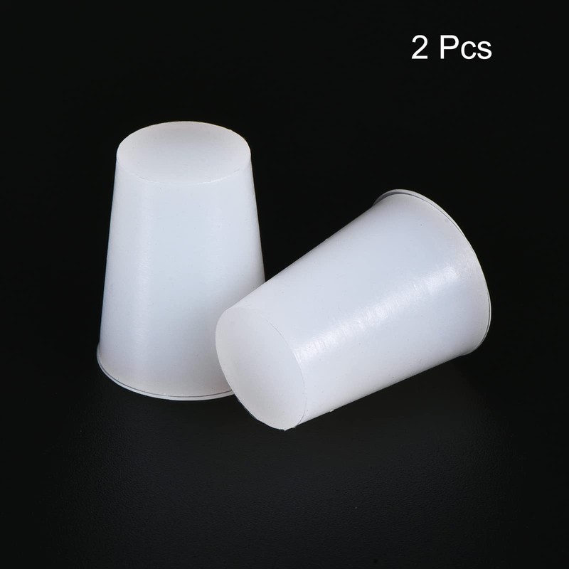 sourcing map Pack of 2 Cone Plugs 15 mm to