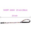 Pimaodog Dog Leash for Training and Walking - Fashionable Floral