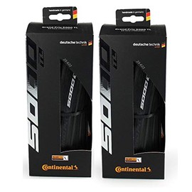 Continental Grand Prix 5000 TL 700 X 32 Black-BW + Black Chili 2-Count
