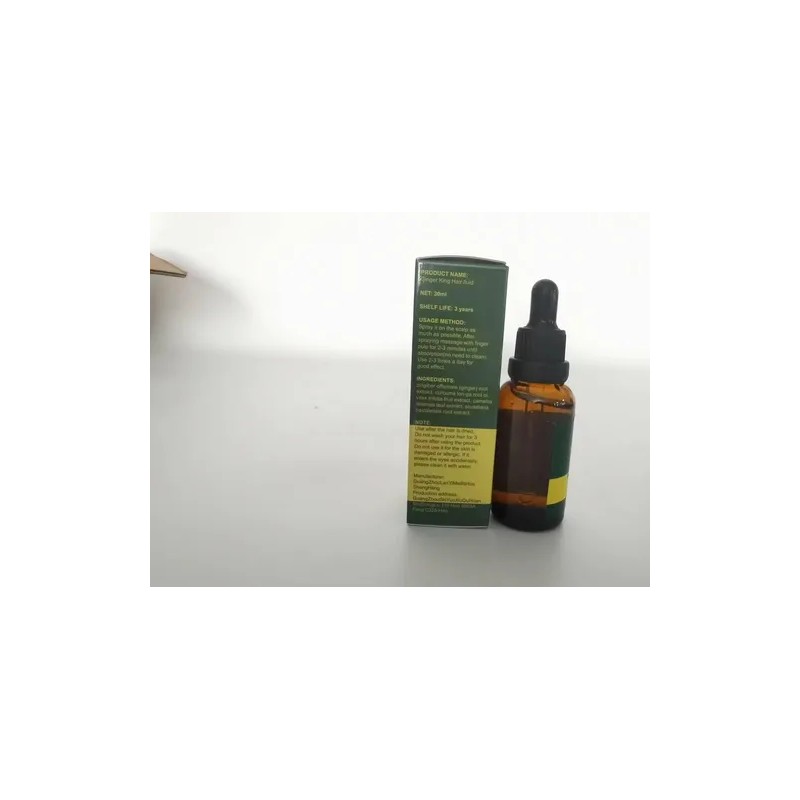 Sérum Para El Crecimiento Del Cabello, Aceite De Jengibre Ve