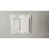 4-Pack Light Switch Guard Covers – White Rocker Switch Protectors