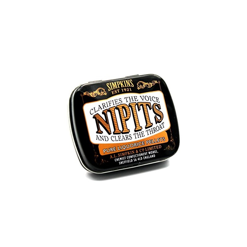 Simpkins Nipits- Pure Liquorice Pellets
