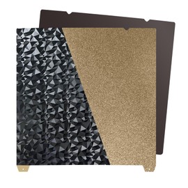 IdeaFormer Smooth PEO+Textured PEI Build Plate for K1 Max 310x315mm, Flexible PEO PEI Spring Steel Print Bed with Magnetic Build Plate for Creality K1 Max 3D Printers