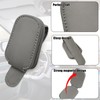 Sunglasses Holders for Car Sun Visor Magnetic Leather Sunglass Holder