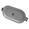 Oval Hand Hole Cover 3" x 5-1/2" by Deltech Manufacturing