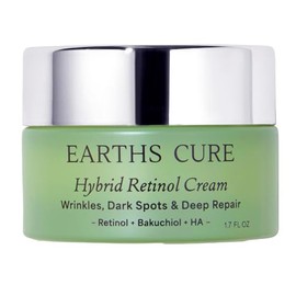 Crema hbrida de retinol, retinol y cido hialurnico, hidratante facial antienvejecimiento, reafirmante, fabricada en Estados Unidos, crema de noche... 