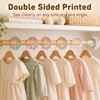 8PCS Baby Closet Dividers for Clothes Double-Sided Baby Closet Organizer