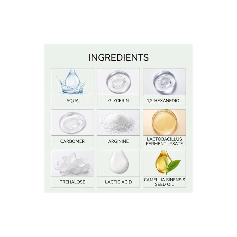 Gel Exfoliante de Té Verde para Rostro1PC