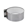 LANZZAS Stove Pipe Sealing Clamp Diameter 180 mm Unpainted Flue