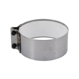 LANZZAS Stove Pipe Sealing Clamp Diameter 180 mm Unpainted Flue Pipe Connector Bridge