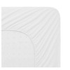 Linens World 100% Cotton Small Double Mattress Protector-Non- Allergenic &