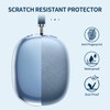 Fintie Fintie Case Cover for AirPods Max Headphones, Soft TPU Clear Anti-Scratch Protective Cover for AirPod Max, Transparent Accessories Skin Protector for Airpods Max Headphones (Crystal Clear)