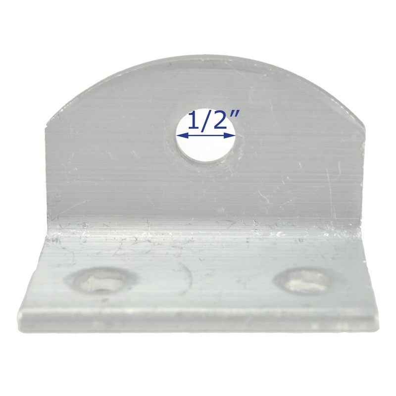 Sturdy Built (Qty 8)- Boat Trailer Aluminum Swivel Top Angle