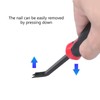 Multifunctional Staple Lifters Pullers Screwdriver Tool V Shaped Lifters for