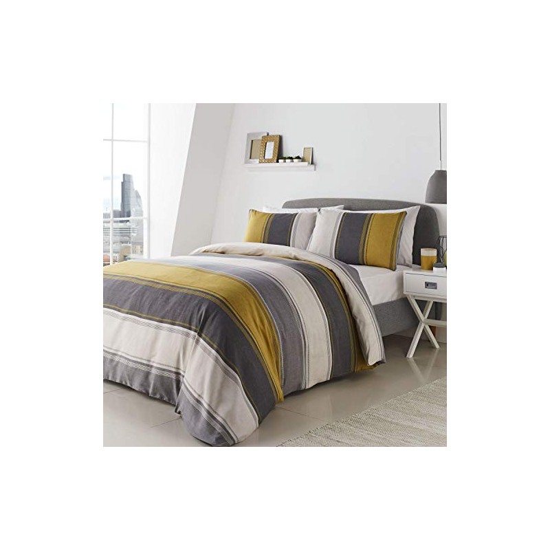 Fusion Duvet Cover and Two Pillow Cases, 52% Polyester /