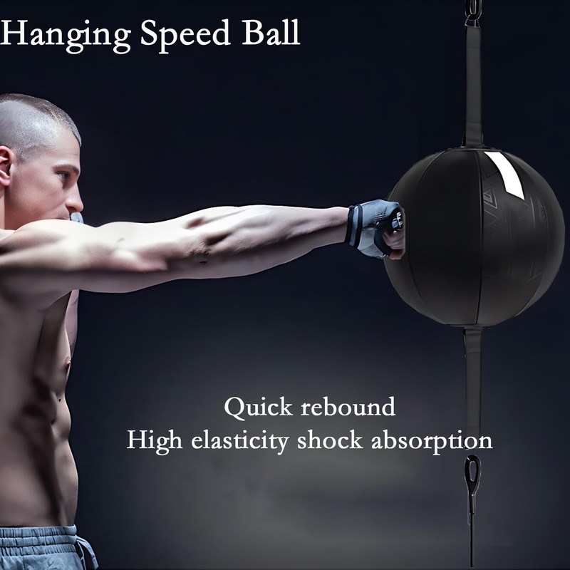 CHSG Hanging Speed Ball, 77cm Bungee Cord Double End Speed