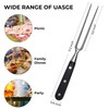 linoroso Meat Carving Fork 11 inch, Razor Sharp Carving Fork