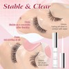 Lash Glue for False Eyelashes, Super Strong Hold Eyelash Glue,