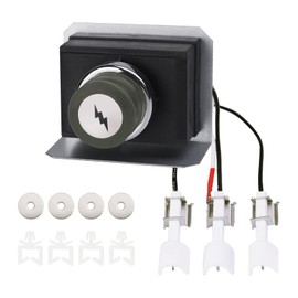 Rushare 7628 Grill Igniter Kit for Weber Genesis 310 and 320 Gas Grills with Front Mounted Control (2011 - Newer), Easy to Replace