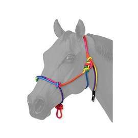 Tough 1 Multi-Colored Miniature Rope Halter, Large