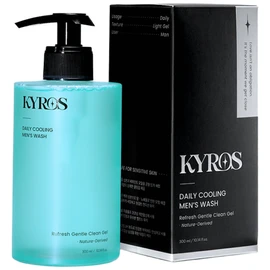 Kiros Cooling All-in-One Men's Cleanser Anal Cleanser, 1 pc, 300ml / 키로스 쿨링 올인원 남성 청결제 항문 세정제, 1개, 300ml