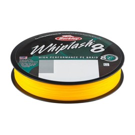 BERKLEY Whiplash 8 Braided Cord Yellow 0.08 mm 12.9 kg 28 lb 165 yd