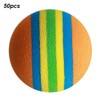 Alvinlite 50PCS Foam Balls for Cats, Rainbow Cat Toy Ball,