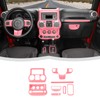 SQQP 10PCS Full Set Interior Trim Kit for 2011-2018 Jeep
