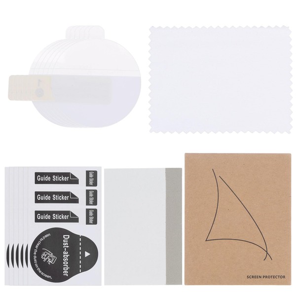 sourcing map 6pcs Watch Glass Screen Protectors 39mm HD High